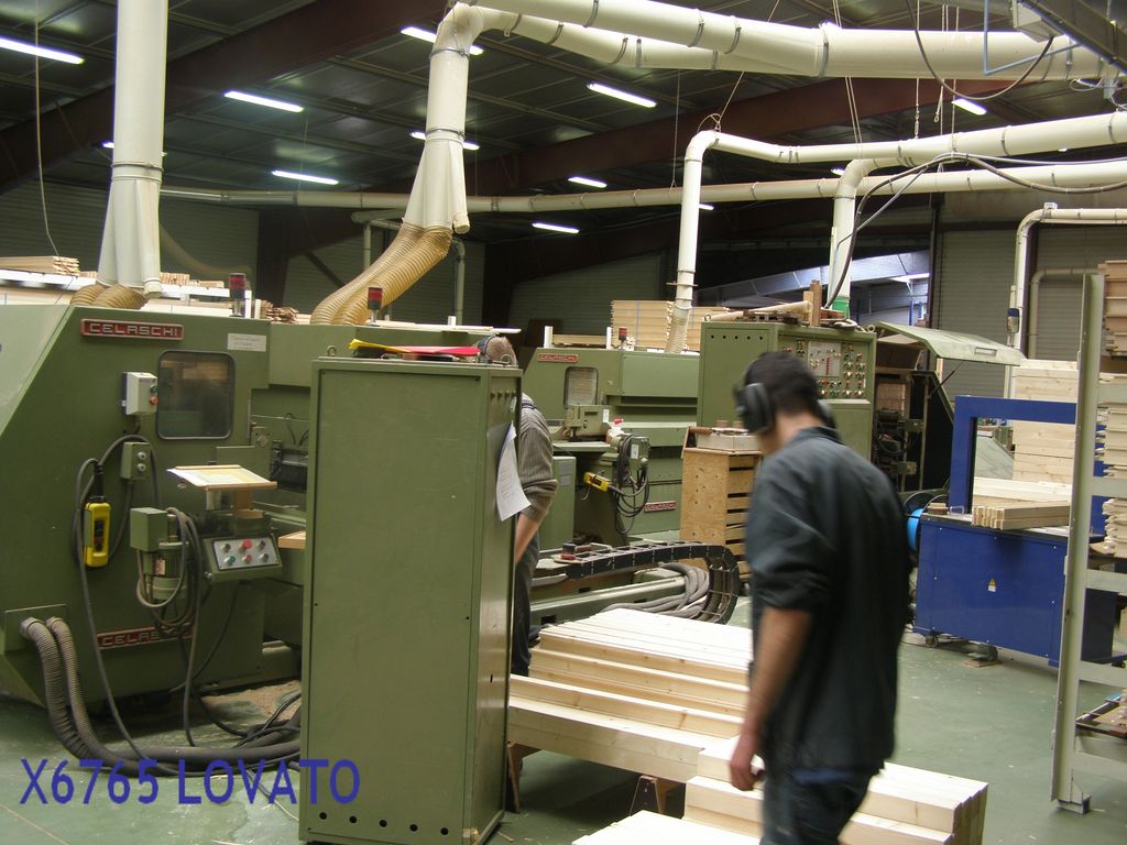 X6765 - LIGNE DE FABRICATION DE MENUISERIE CN CELASCHI TK20 CN