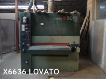 X6636 - PONCEUSE LARGE BANDE SCM CLK3G