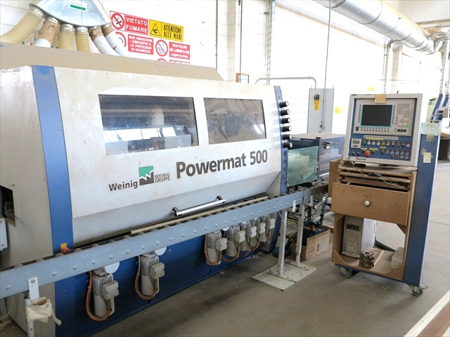 X8398 MOULURIERE 4 FACES WEINIG POWERMAT 500 RF15