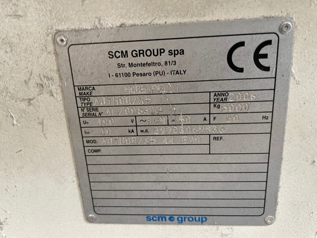 X0830 - CENTRE D'USINAGE MORBIDELLI TYPE AUTHOR X5 44 EVO – Image 15