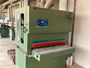 X01363 - PONCEUSE LARGE BANDE KUNDIG LARGEUR 1100 MM 2 BANDES