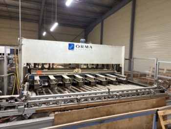 X01599 - X01600 - LIGNE COMPLETE POUR FABRICATION DE PANNEAUX EN BOIS MASSIF