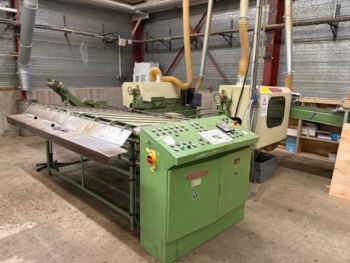 X01726 - TENONNEUSE DOUBLE SCHROEDER TYPE PAKUE 6 - 6 PO - POUR PARQUET