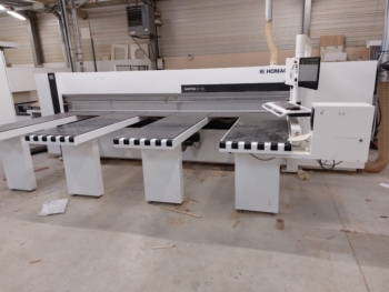 X01762 - SCIE A PANNEAUX HORIZONTALE MARQUE HOMAG TYPE SAWTEQ B130 OPTIMAT HPP130/38/38 A CN