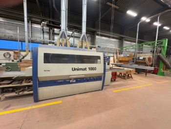 X01792 - MOULURIERE WEINIG TYPE UNIMAT 1000 - EQUIPEE D'UN ENREGISTREUR DE PROGRAMMES