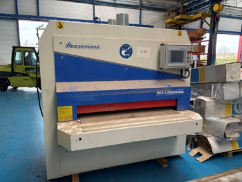 X01831 - PONCEUSE EGRENEUSE LARGE BANDE HEESEMANN TYPE MFA 6 IMPRESSION