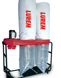 NEUF - ASPIRATEUR LUREM TYPE RDC 220 EN 220 V OU 380 V - SAC FILTRE 1 MICRON